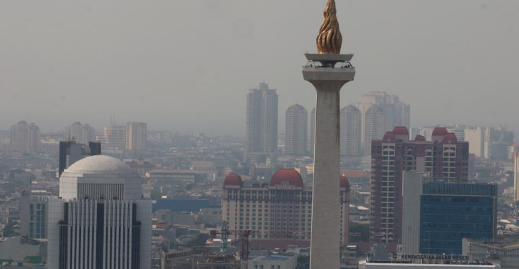 Awas! Polusi Udara Di Jakarta Pagi Ini Terburuk Keempat Di Dunia Foto : Ist