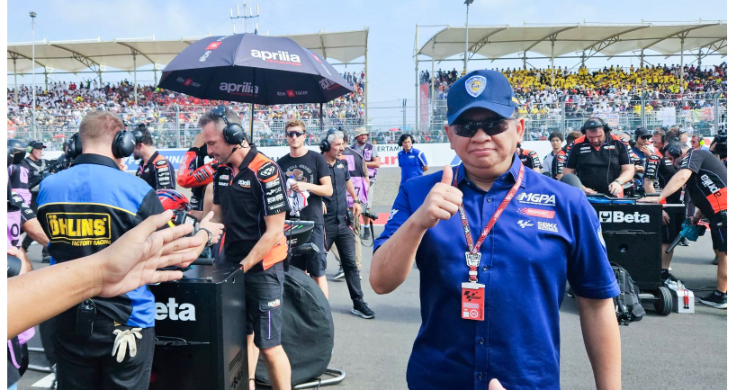 Bamsoet : Gelaran MotoGP Mandalika Sukses Besar Ketua IMI Bambang Soesatyo. Foto : Ist