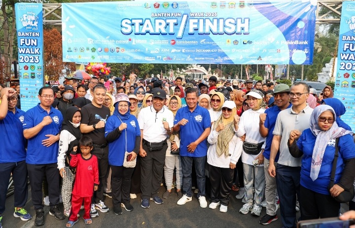 Banten Fun Walk 2023 Foto : Humas Pemprov