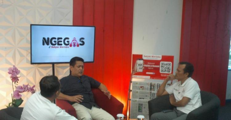 Bendum Projo, Panel Barus Di Podcast Ngegas RM Foto : RM