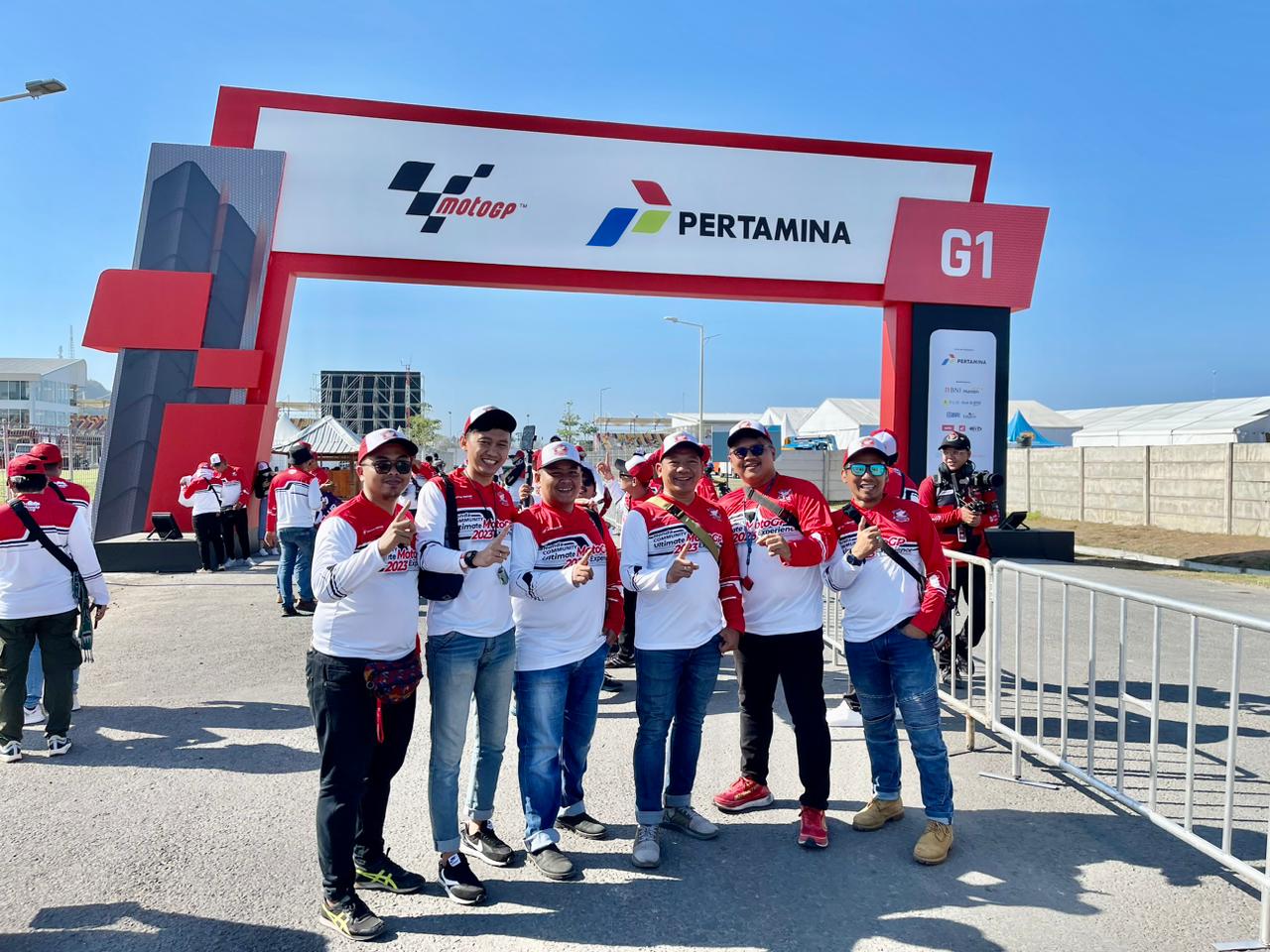 Beruntung Banget, 70 Anggota Komunitas Honda Saksikan Langsung MotoGP Mandalika Anggota komunitas Honda hadir langsung di Mandalika.(Ist).