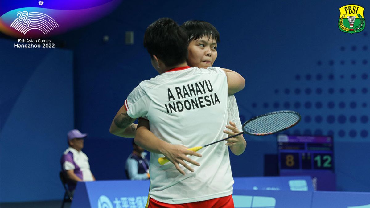 Cedera Betis, Apriyani/Fadia Mundur Dari Asian Games 2023 Foto : Ist