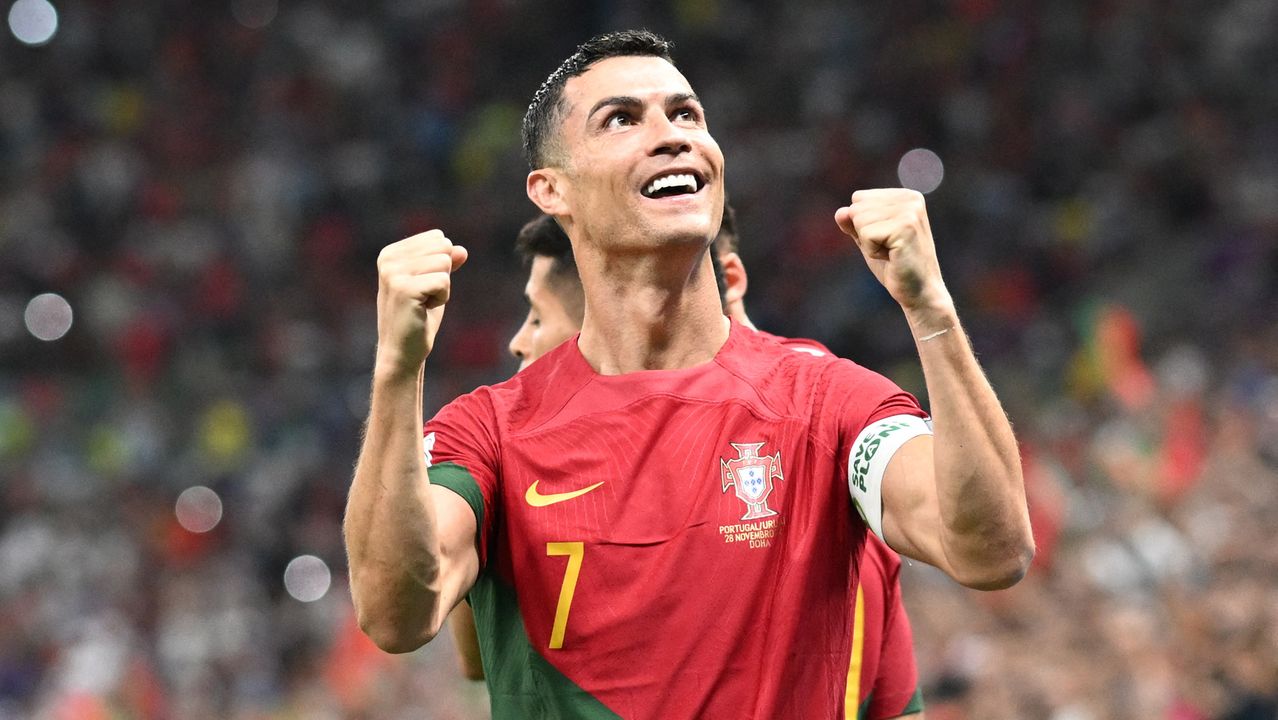 Cetak Sejarah! Cristiano Ronaldo 125 Gol Internasional Foto : Ist