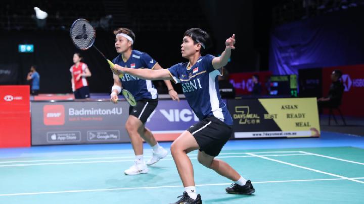 Cipayung Evaluasi Tim Beregu Asian Games 2023 Ganda putri Apri/Fadia. Foto : Ist