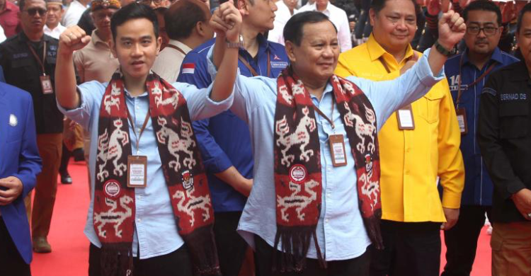 Di KPU, Prabowo Komit Lanjutkan Pembangunan Yang Dirintis Jokowi Bareng Gibran Foto : Ist