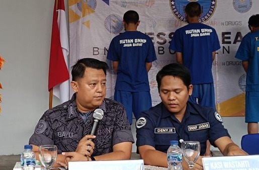 Gagalkan Peredaran Ganja Sindikat Sumut, BNNK Bogor Sita 2 Kg Ganja Foto : Ist