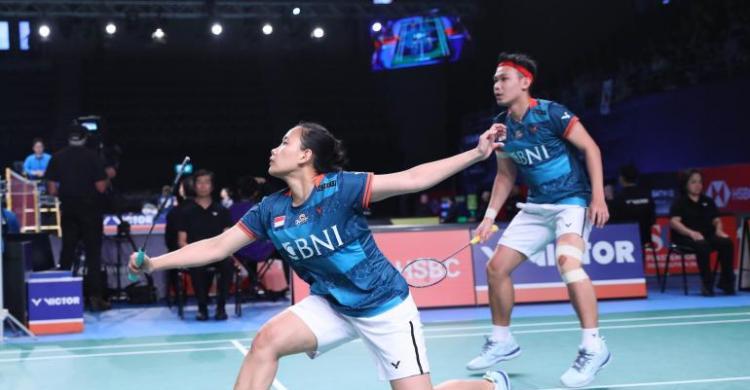Ganda Campuran Rinov/Mentari Melaju ke 16 Besar Foto : Ist
