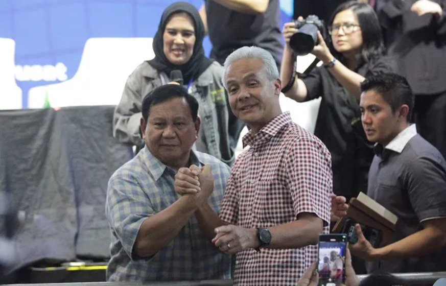 Ganjar dan Prabowo Siap Nonton MotoGP Mandalika 2023 Foto : Ist