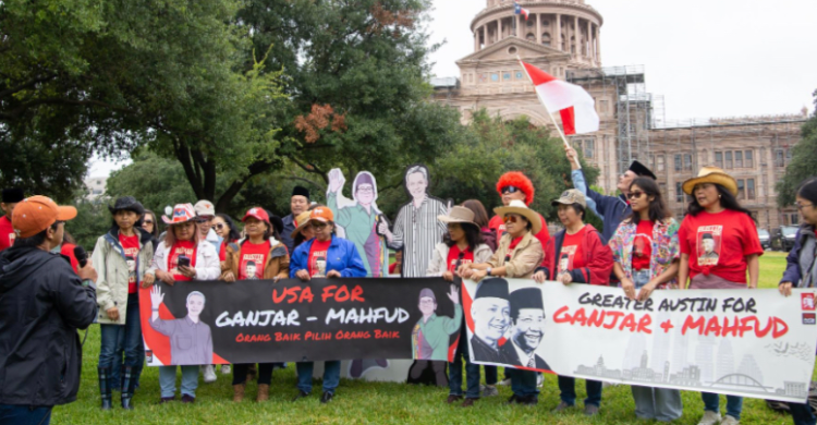 Gema Ganjar-Mahfud Terasa Hingga Amerika Dan Kanada, Begini Ceritanya Foto : Ist
