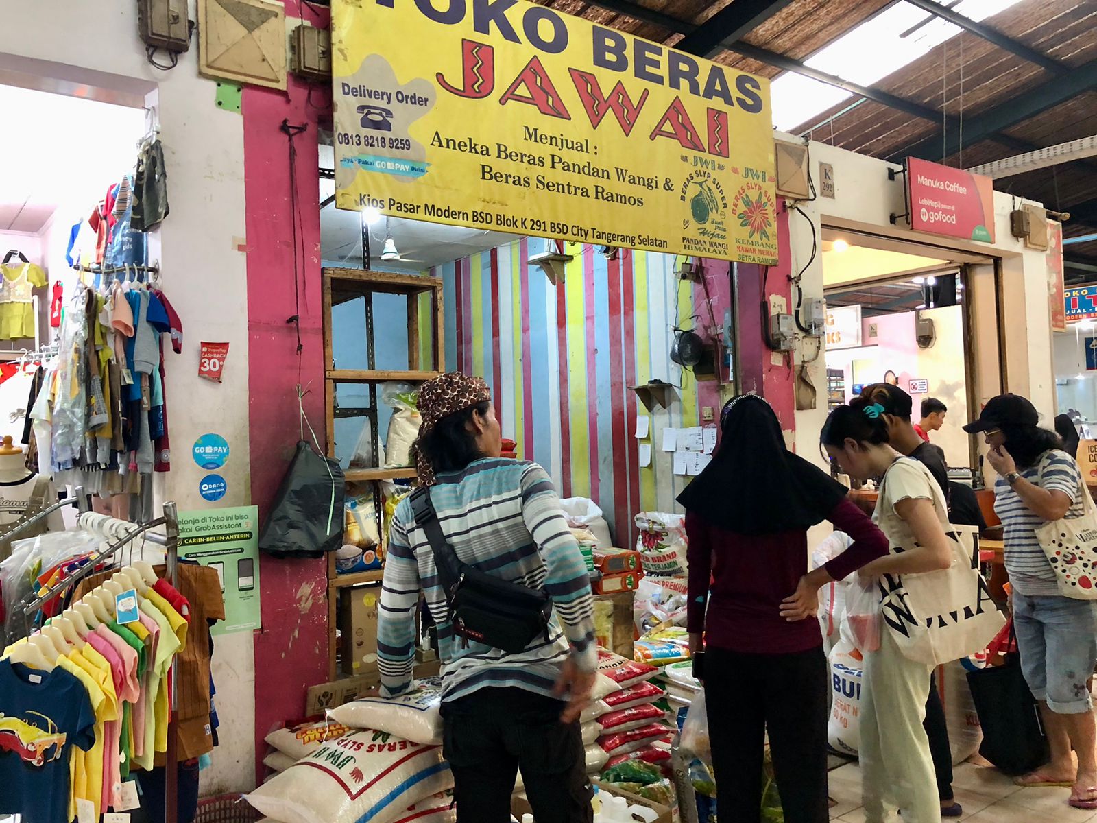 Harga Beras Di Tangsel Masih Stabil, Tapi Masih Diatas Rata-rata Foto : Mg.2