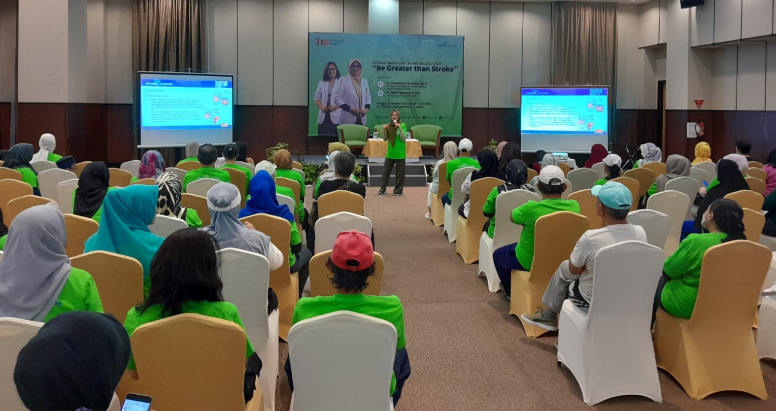 Hari Stroke Sedunia 2023, RS Premier Bintaro Gelar Seminar Pencegahan Stroke Foto : Ist