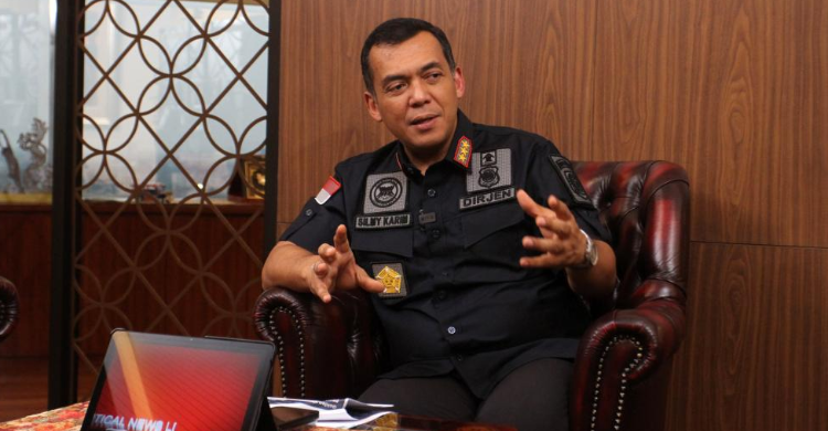 Imigrasi Belum Diminta KPK Cekal Syahrul Yasin Limpo Dirjen Imigrasi Silmy Karim. Foto : Ist