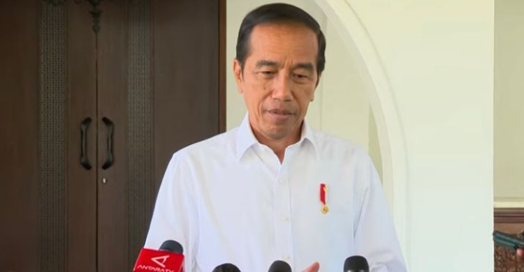 Ini Kata Jokowi, Soal Dugaan Pemerasan Ketua KPK Terhadap SYL Foto : Setpres