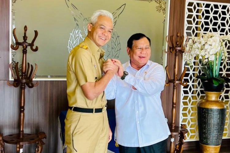 Isu Duet Prabowo-Ganjar Layu Sebelum Berkembang Foto : Ist