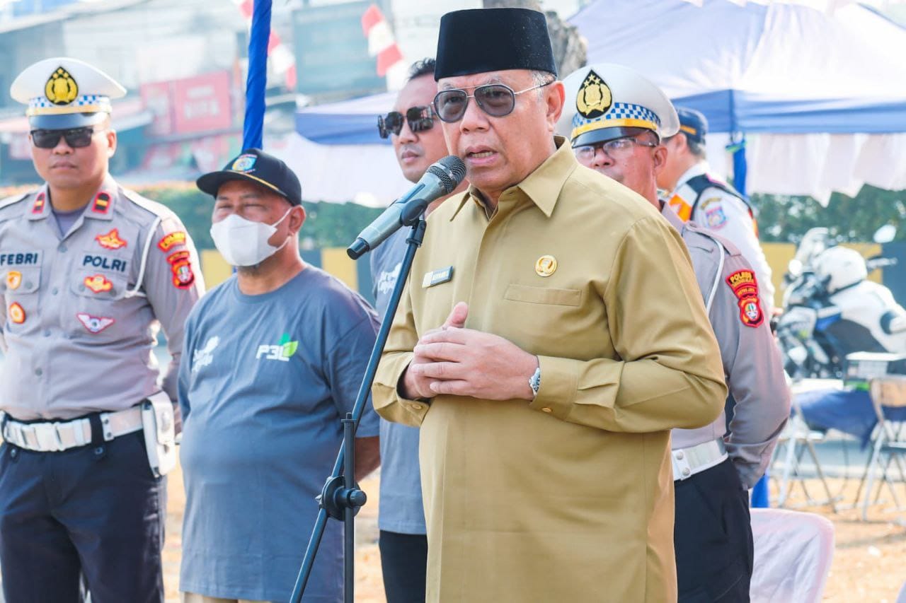 Jalin Kerjasama Pengelolaan Sampah dengan Kabupaten Lebak, Benyamin Targetkan Angkut 500 Ton per Hari Foto : Ist