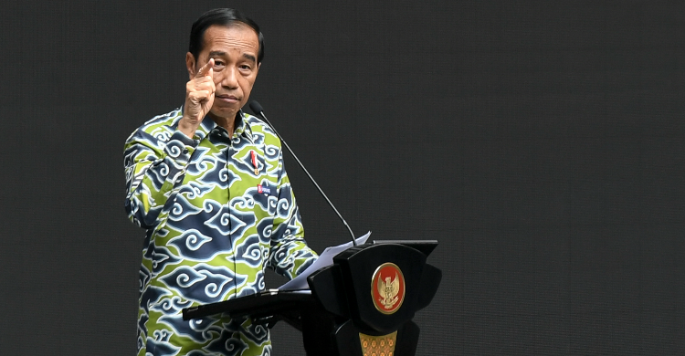 Jokowi Tebar Optimisme Foto : Ist