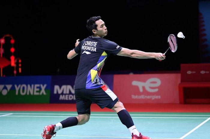 Jonatan Christie Lolos Semifinal French Open 2023 Foto : Ist