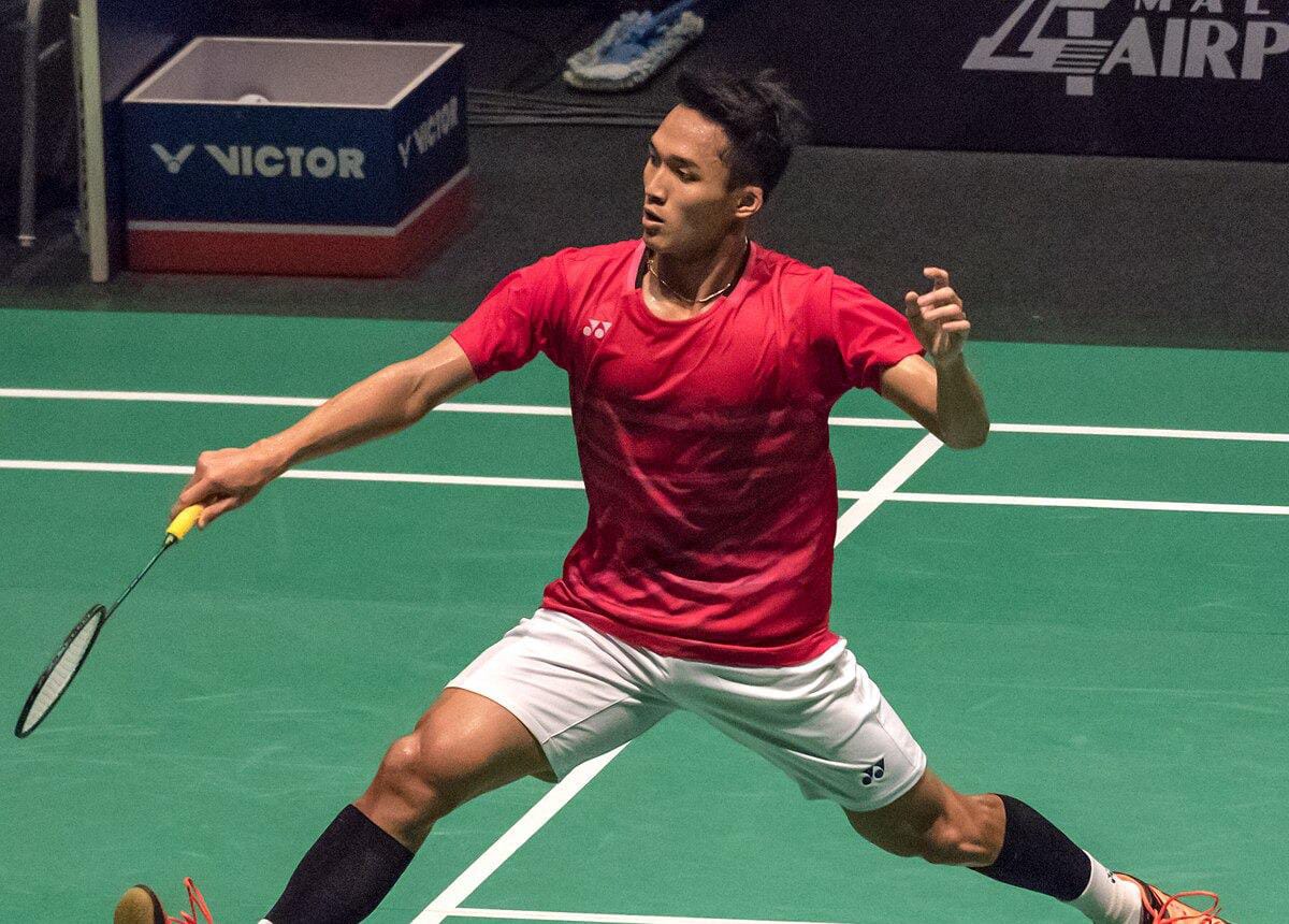 Jonathan Christie Gugur dari Denmark Open 2023 Foto : Ist