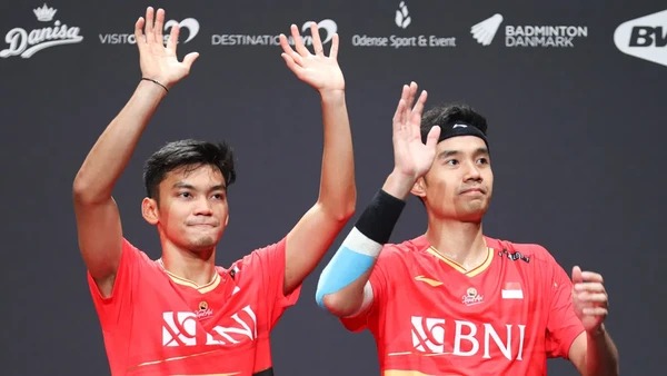 Kalah Dramatis, Bagas/Fikri Gagal Juara French Open 2023 Foto : Ist
