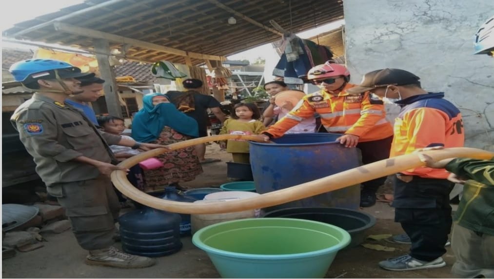 Kekeringan Semakin Meluas, 23 Titik di Tangsel Terdampak Foto : Ist