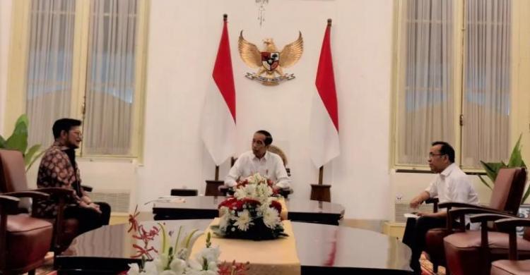 Ketemu Jokowi Di Istana Foto : Ist