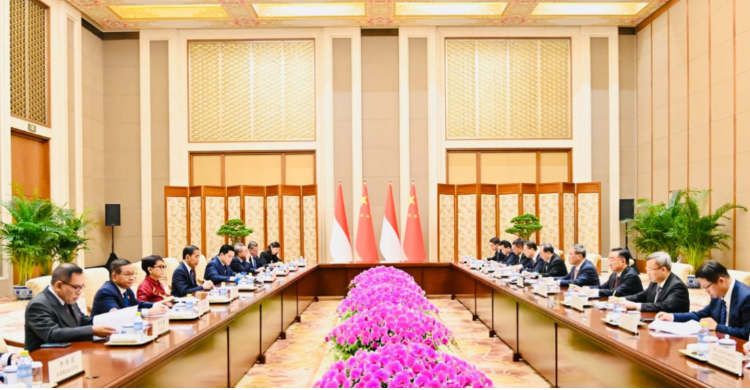 Ketemu PM Li Qiang, Jokowi Apresiasi Investasi China Di RI Foto : Setpres