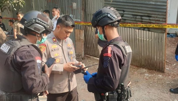 Ledakan Diduga Bom di Jaksel, 1 Orang Tewas dan 3 Terluka Foto : Ist