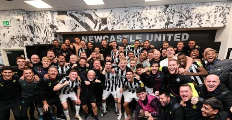 Liga Champions Skuad New Castle United. Foto : Ist