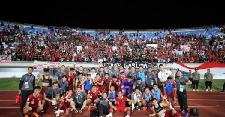 Lolos Ke Babak 2 Usai Gunduli Brunei 6-0, Erick: Merah Putih Siap Tempur Foto : Ist