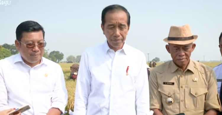 Malam Ini, Presiden Jokowi Terima Mantan Mentan SYL Di Istana Foto : Ist