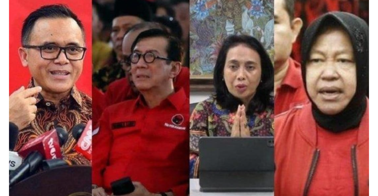 Menteri PDIP Tak Mungkin Mundur Foto : Ist