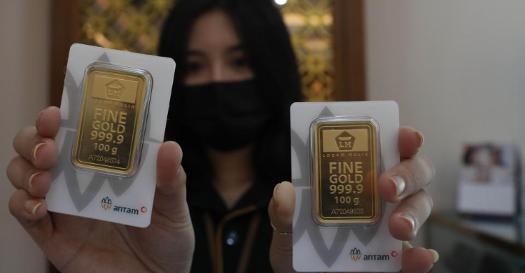 Naik Lagi, Harga Emas Pagi Ini Rp 1.112.000 Per Gram Foto : Ist
