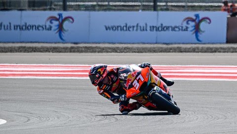 Pedro Acosta Keluar Sebagai Juara Moto2 Mandalika 2023 Foto : Ist