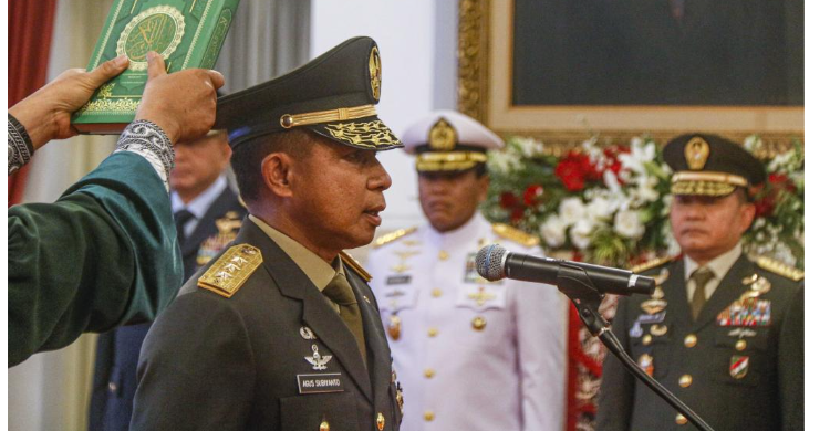 Pengganti Yudo Sudah Dikirim ke DPR KASAD Jenderal TNI Agus Subiyanto. Foto : Ist