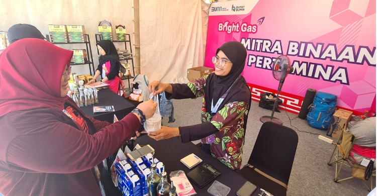 Pertamina Boyong 50 UMKM Di Gelaran MotoGP Mandalika Foto : Ist