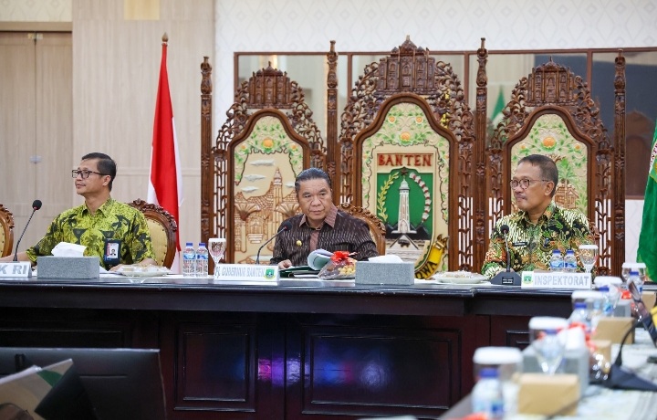 Pj Gubernur Banten Al Muktabar: Penataan Aset Daerah Untuk Kepentingan Masyarakat Banten Foto : Ist