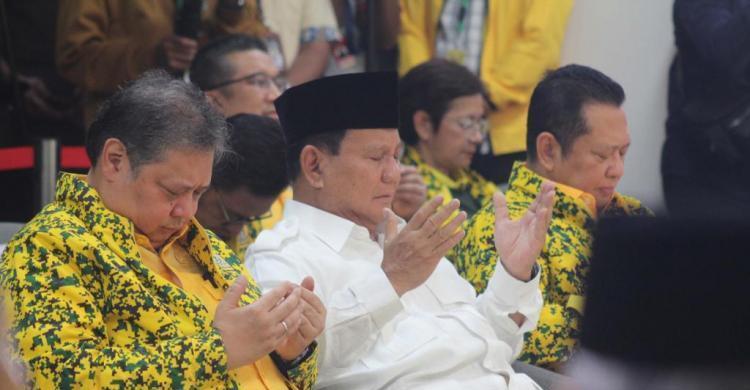 Prabowo Cs Nunggu Petunjuk Jokowi Foto : Ist