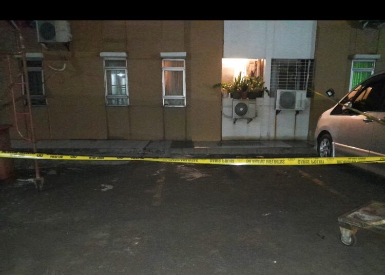 Pria Lansia Tewas, Usai Terjun Dari Lantai 6 Apartemen Foto : Ist