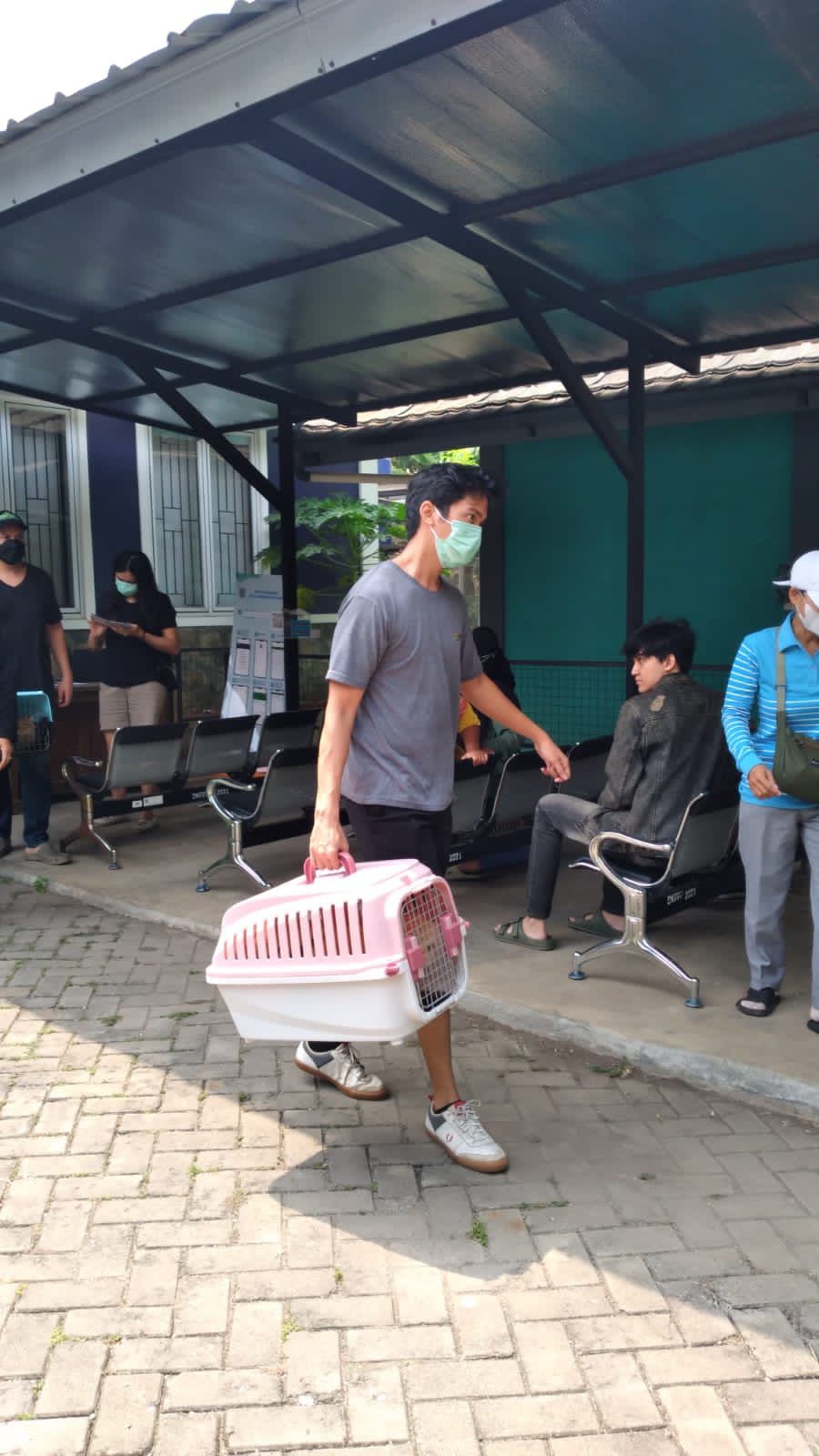 Ratusan Hewan Disuntik Vaksin Rabies, Puskeswan Tangsel : Zero Case! Foto : Ist