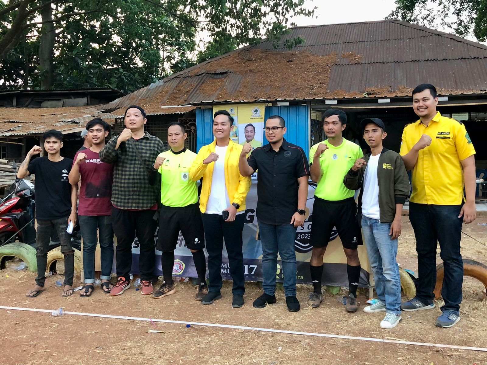 Ratusan Warga Jelupang Ramaikan Rivo Cup Mini Soccer 2023 Foto : Mg.2
