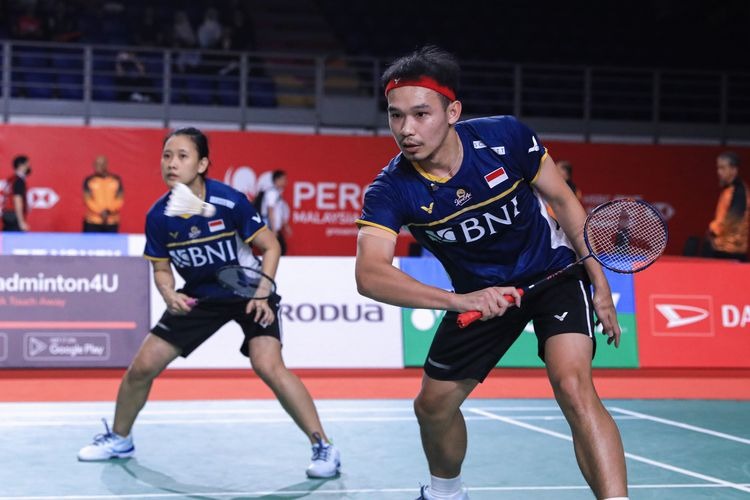 Rinov/Pitha Tersingkir di Babak Pertama Denmark Open 2023 Foto : Ist