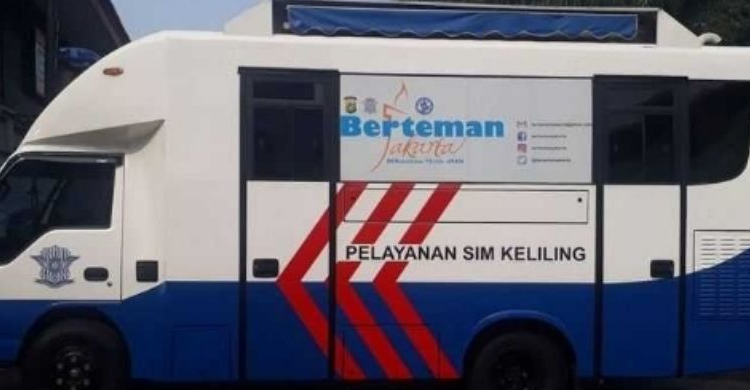 SIM Keliling Jakarta 2 Oktober, Hadir Di 5 Lokasi Foto : Ist