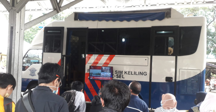 SIM Keliling Jakarta Minggu 29 Oktober, Hadir Di 3 Lokasi Foto : Ist