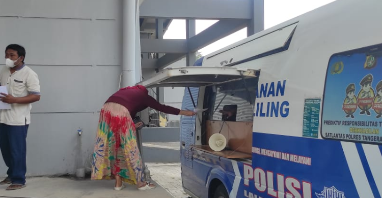 SIM Keliling Tangerang Kota 3 Oktober, Cek Di Sini Lokasinya Foto : Ist