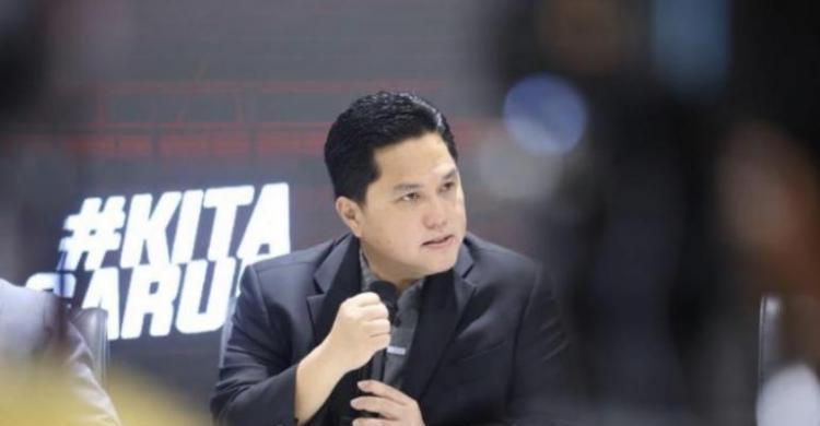 Survei Cawapres Poltracking: Erick Thohir Terkuat Di Jawa Timur Foto : Ist
