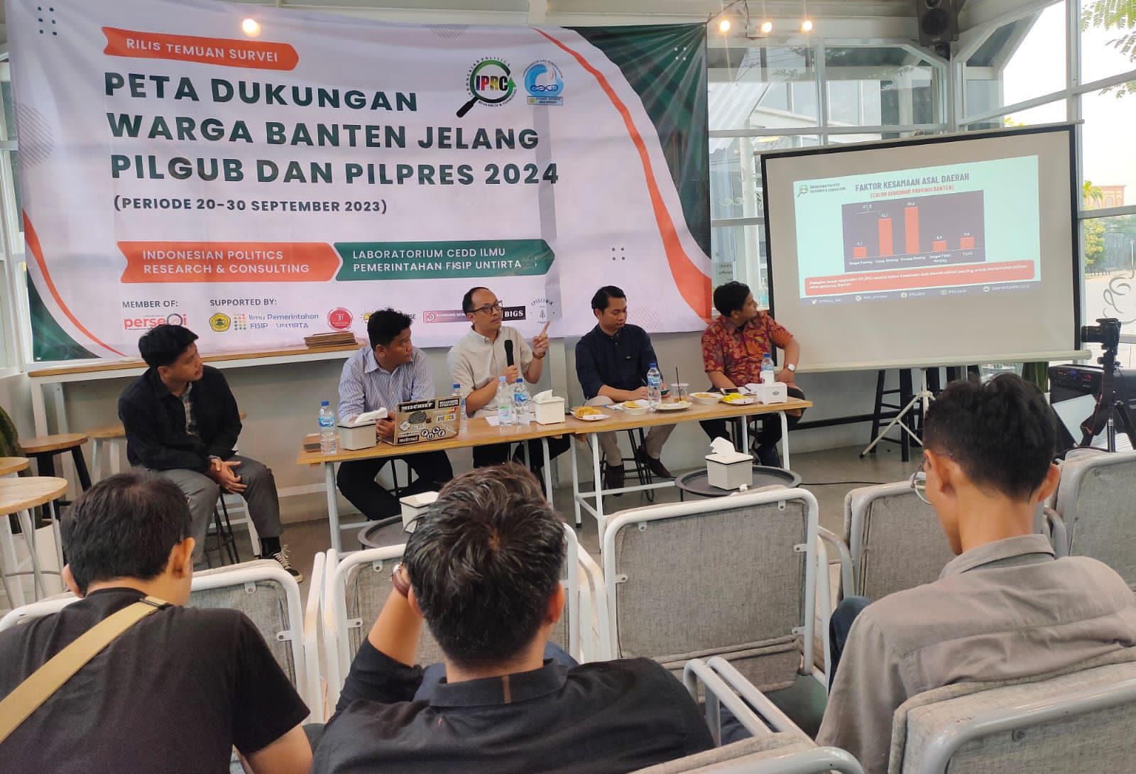 Survei IPRC : Airin Rachmi Diany Ungguli Rano Karno dan Wahidin Halim Survei IPRC : Airin Rachmi Diany Ungguli Rano Karno dan Wahidin Halim. (Ist)