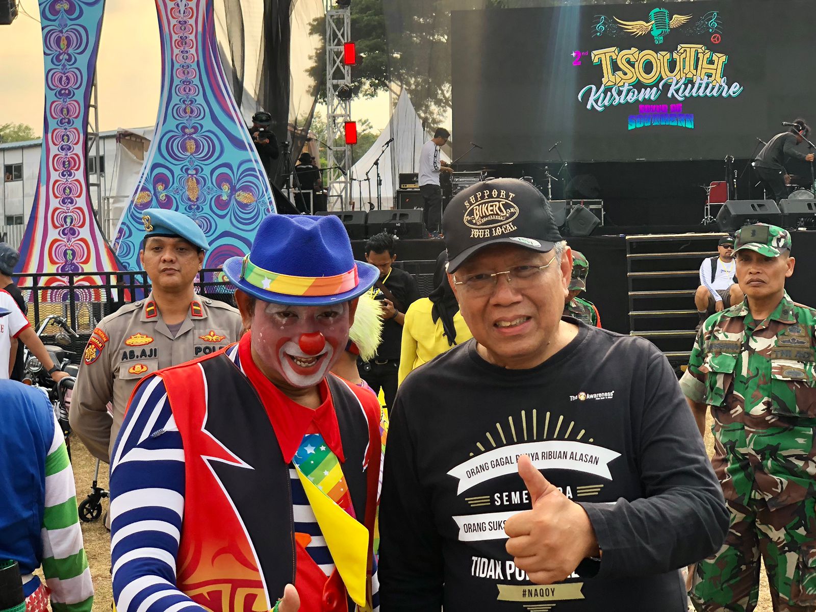 T-South Kustom Kulture, Benyamin: Inilah Miniatur Indonesia! Foto : Mg.2