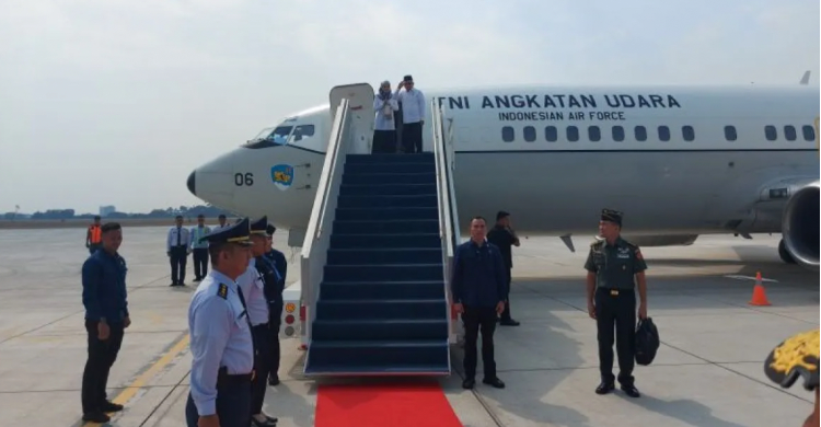 Terbang Ke Papua, Kiai Ma’ruf Bakal Berkantor 5 Hari Di Jayapura Foto : Ist