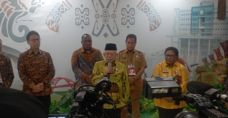 Wapres Mulai Ngantor Di Papua, Rapat Pertama Bahas DOB Foto : Ist