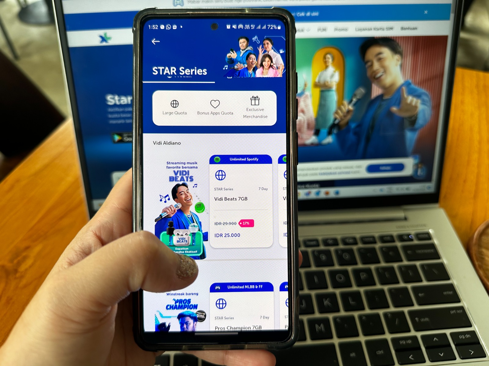 XL Prabayar Hadirkan Paket Khusus Star Series XL Prabayar (XL) menghadirkan paket data terbaru “Star Series”. (Ist)